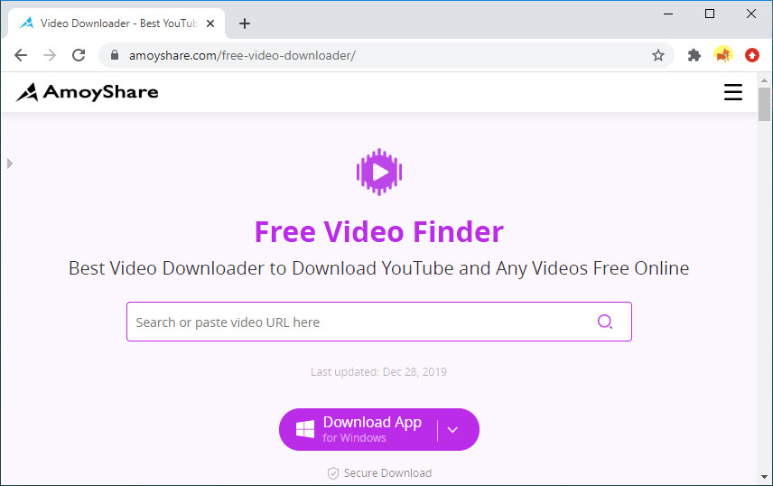 AmoyShare Free Video Finder