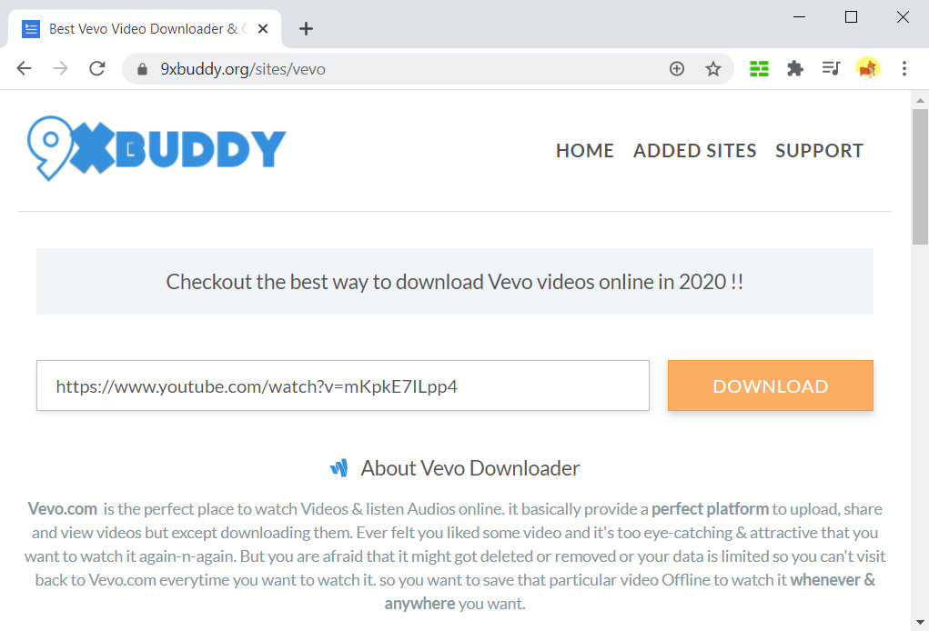 9x buddy video downloader