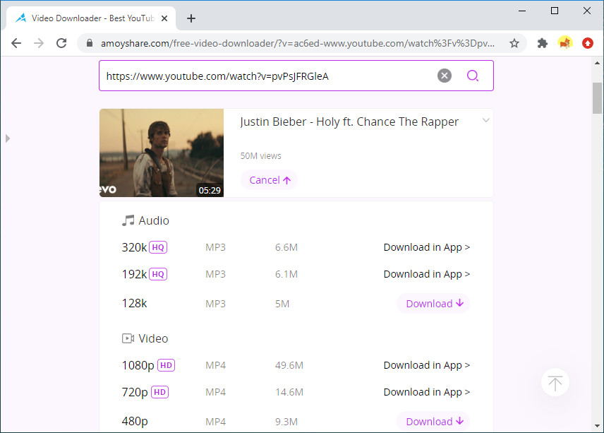 Baixe o vídeo do YouTube online com o Free Video Finder