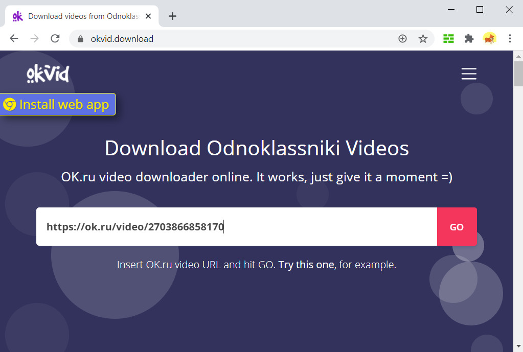 descargar videos ok.ru