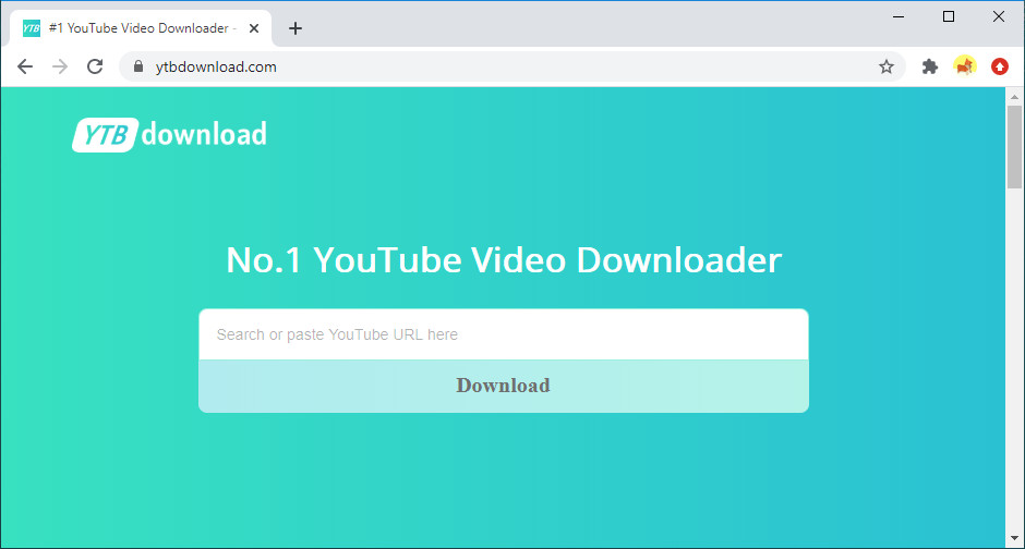Mit YTBdownload können Sie Videos online abrufen