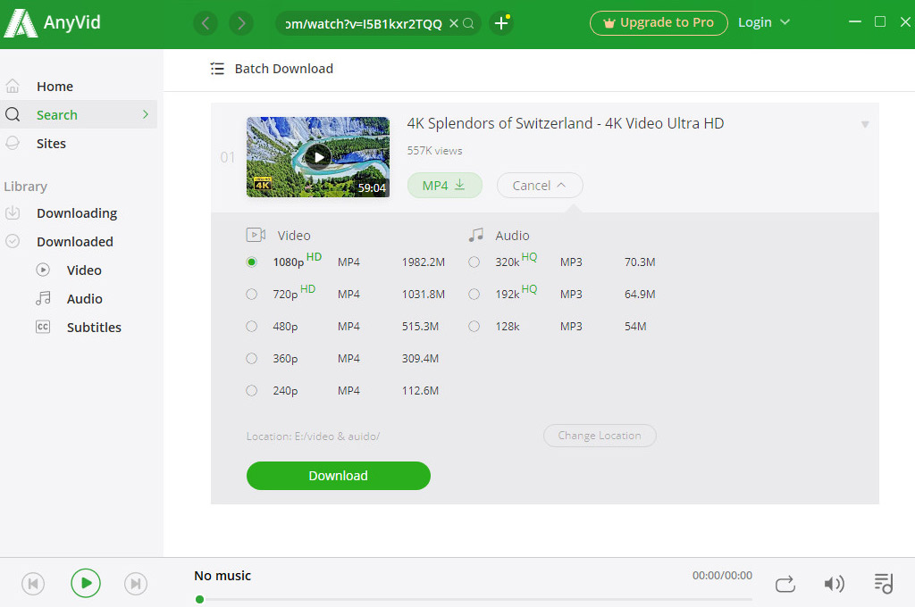 youtube 4k mp4 downloader