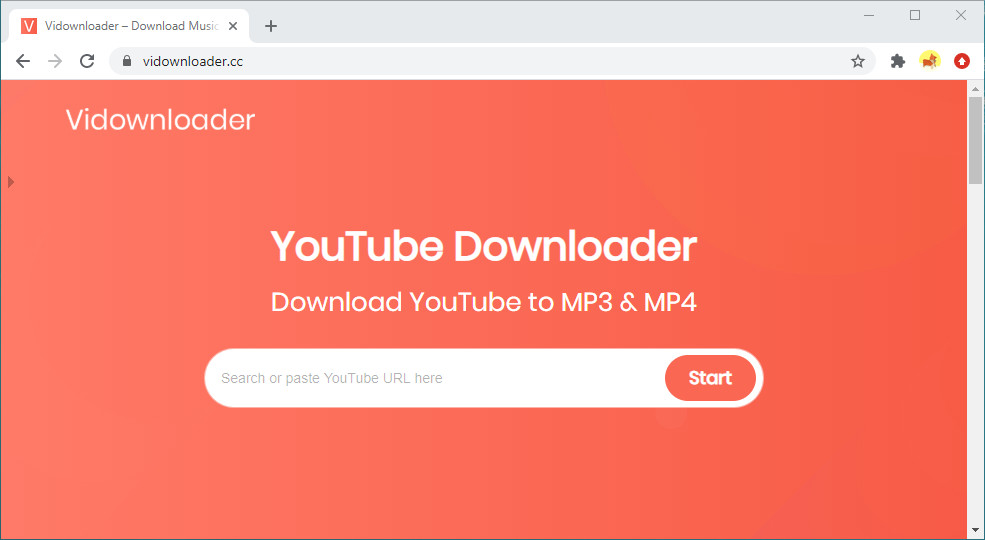 Regardez la vidéo en ligne avec Vidownloader