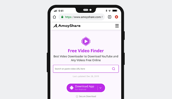 Odwiedź AmoyShare Free Video Finder