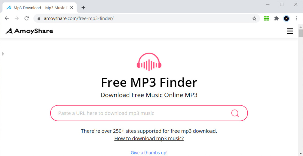 Melhor site de download de MP3 - MP3 Finder grátis