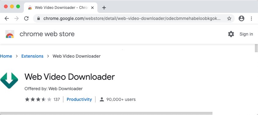 Web-Video-Downloader