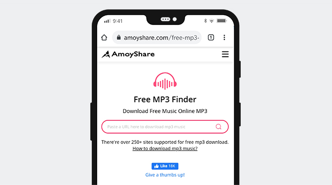 Kostenloser MP3-Finder - Beste MP3-Download-Site für das Telefon