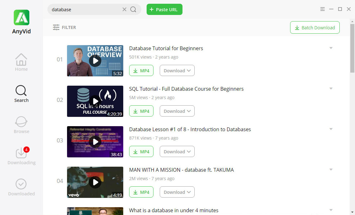 ดาวน์โหลดหลักสูตร Udemy ด้วย AnyVid