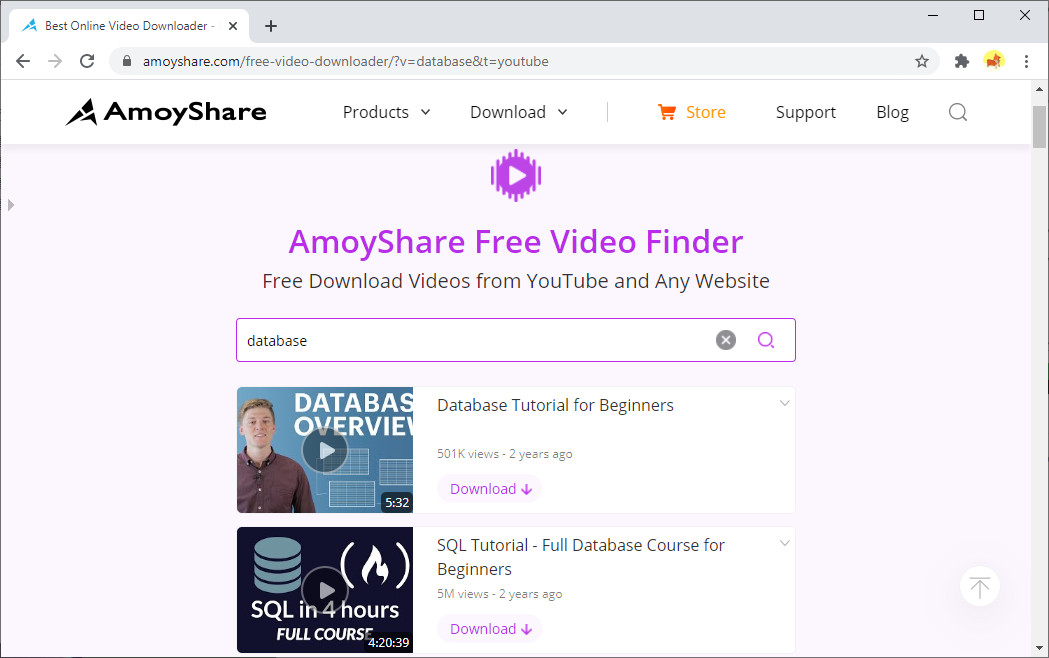 Download Udemy courses with Free Video Finder