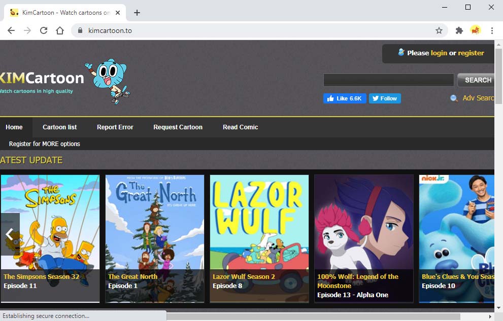 WatchCartoonOnline: Watch Cartoon and Anime Series for Free