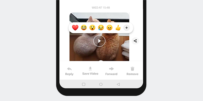 Speichern Sie ein Video von Facebook Messenger