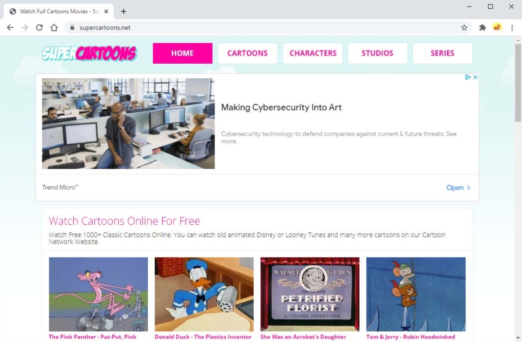 KissCartoon alternative - SuperCartoons