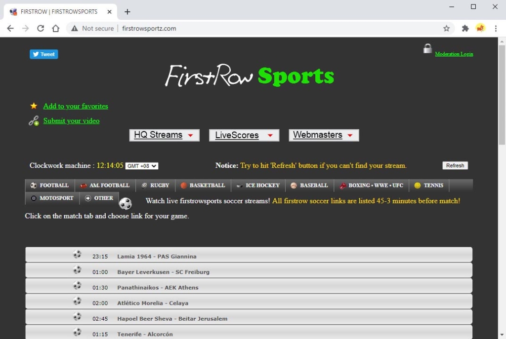 FirstRowSports