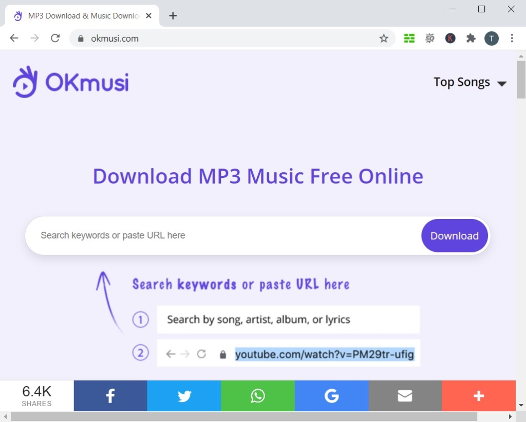 Url to mp3