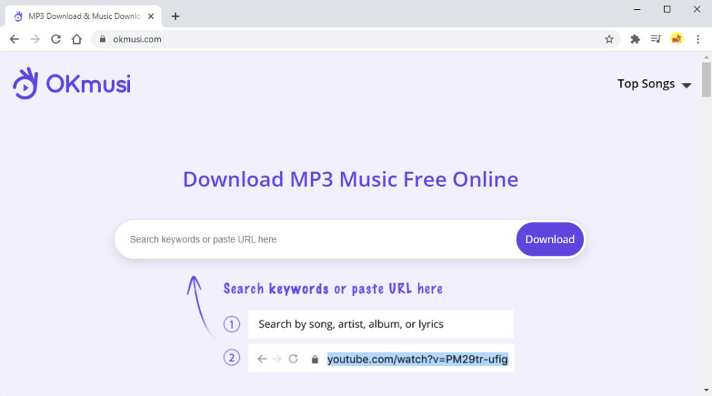 Free Bandcamp album downloader - OKmusi