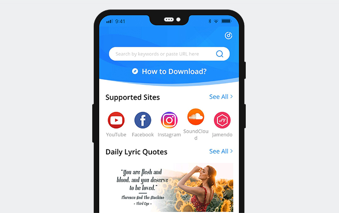 Download full albums free on Android