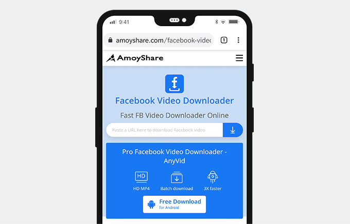 Meilleure application de téléchargement de vidéos Facebook en ligne