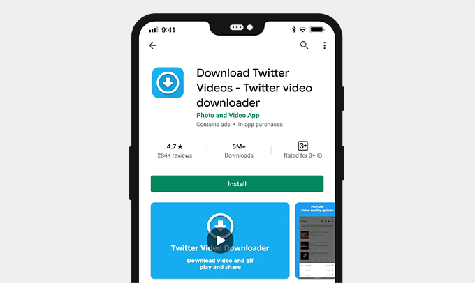 Téléchargeur de vidéos Twitter