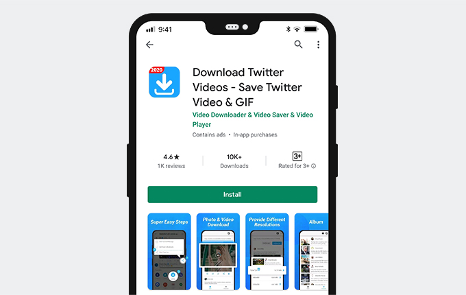 Télécharger des vidéos Twitter