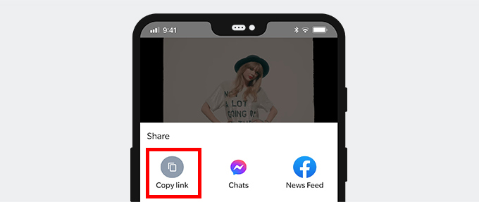 Share YouTube video to Facebook on Mobile