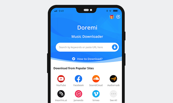 Downloader de música DoremiZone