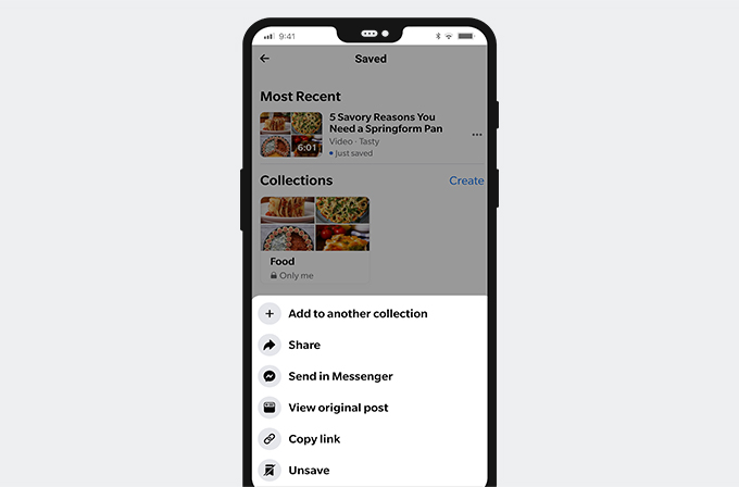 Supprimer la publication Facebook enregistrée sur le téléphone mobile