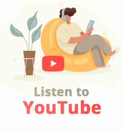 استمع إلى YouTube