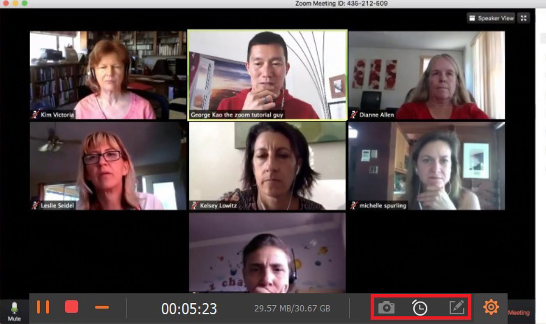 Record the Zoom meeting without permission