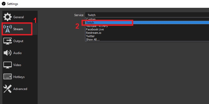 Cómo grabar transmisiones de Twitch con OBS