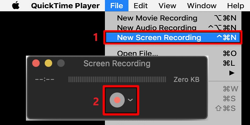 Record Video on Mac with QuickTime