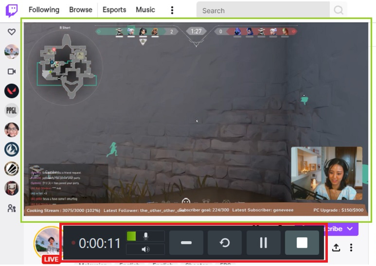 Camtasia で Twitch ストリームを録画する方法