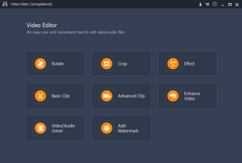Best free video editing software - AmoyShare Video Editor