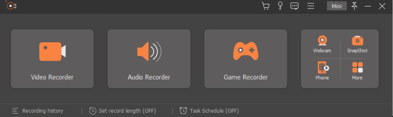 Melhor gravador de tela para Windows 10 - AmoyShare Screen Recorder