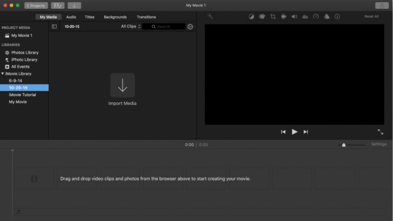 Converta MOV para MP4 no Mac com o iMovie