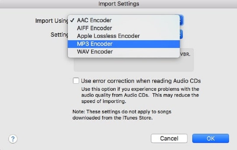 Convert M4A to MP3 with iTunes