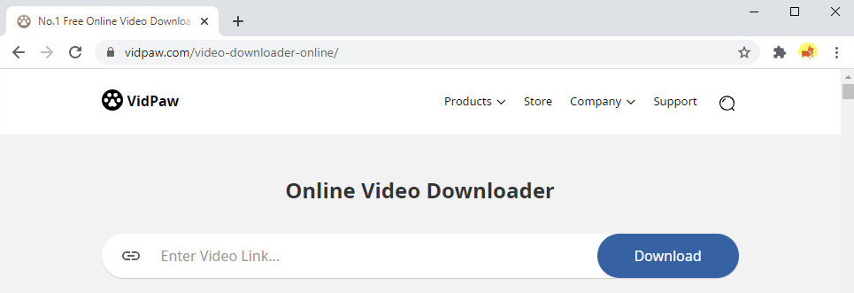 VidPaw Online Video Downloader