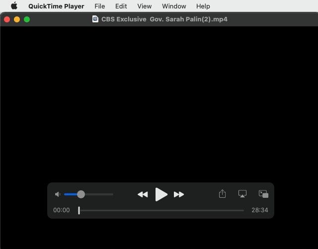 Quick Time - Import the Video