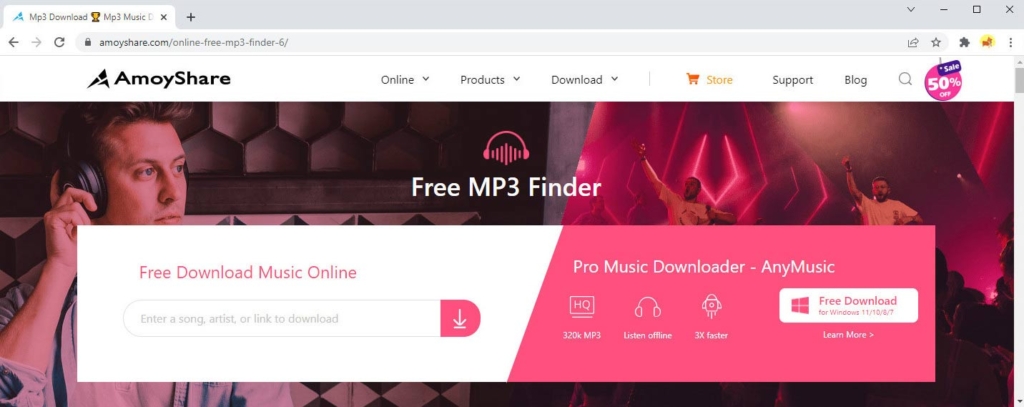 MP3 الباحث مجانا