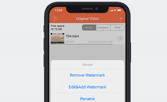 Use Video Eraser to remove TikTok watermark