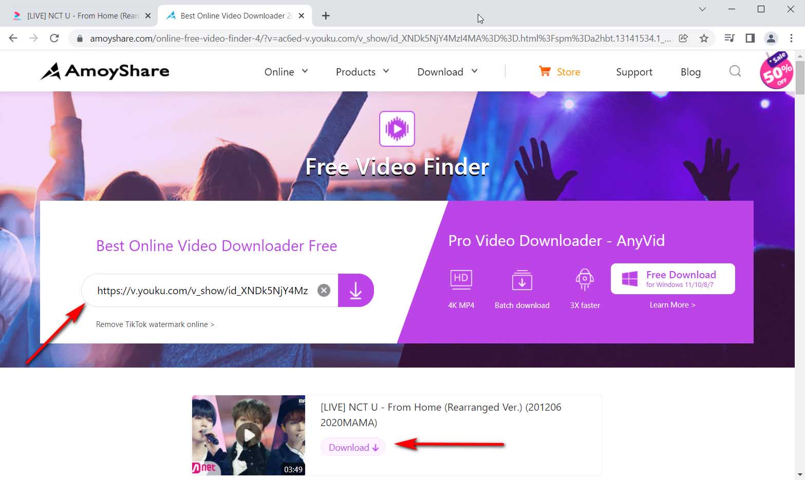 Descargar videos de Youku en línea