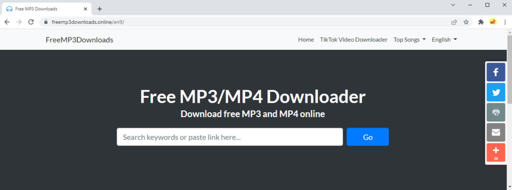 Descargador MP3 gratuito