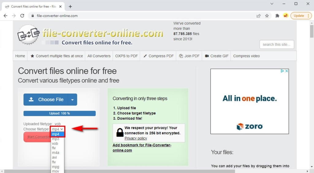 How to Convert VOB to MP4 [5 Amazing Converters]