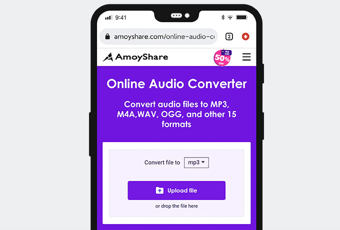 Online audio converter