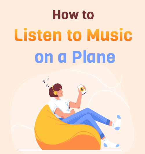 Wie man im Flugzeug Musik hört