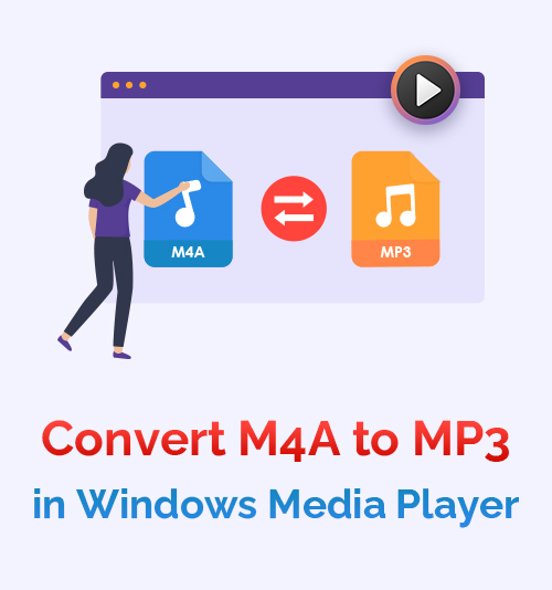 Преобразование M4A в MP3 в проигрывателе Windows Media