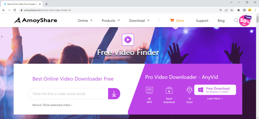 Бесплатный видео Finder