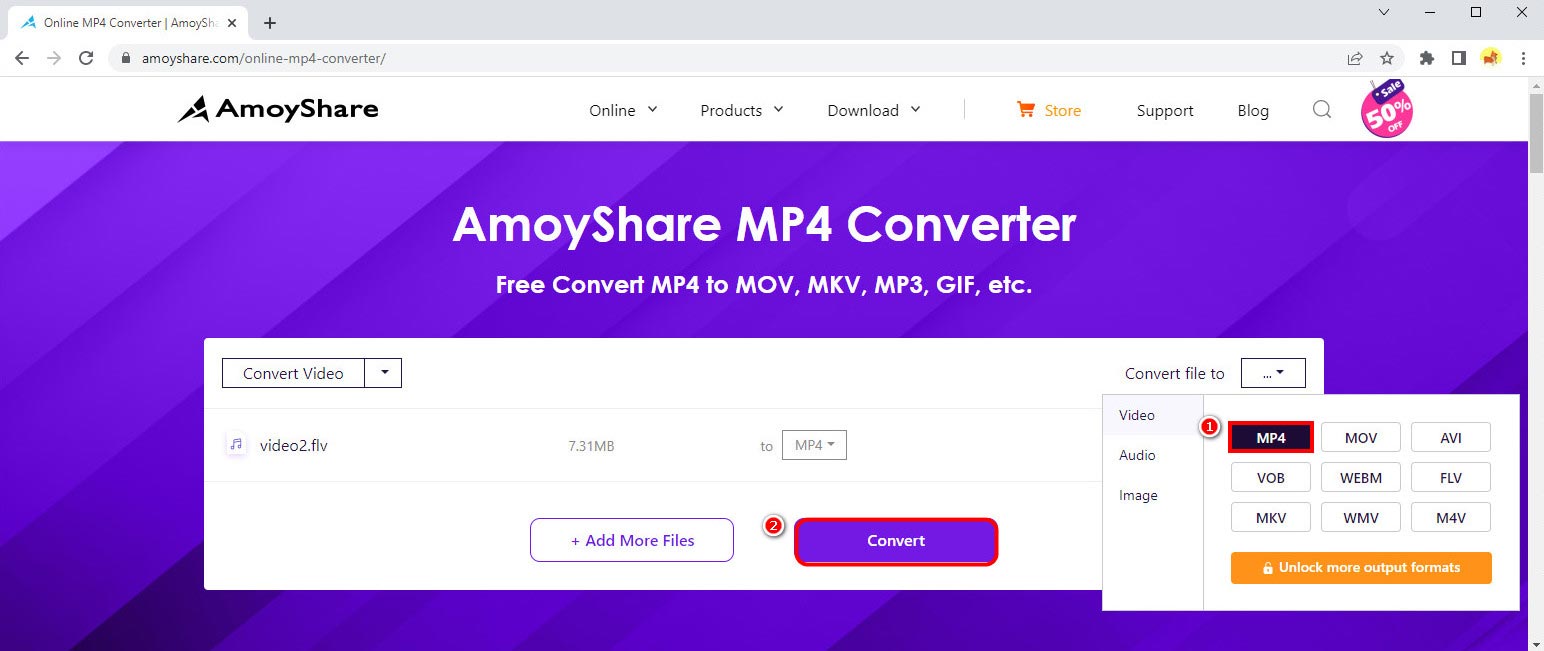 Convert-file-to-MP4-online