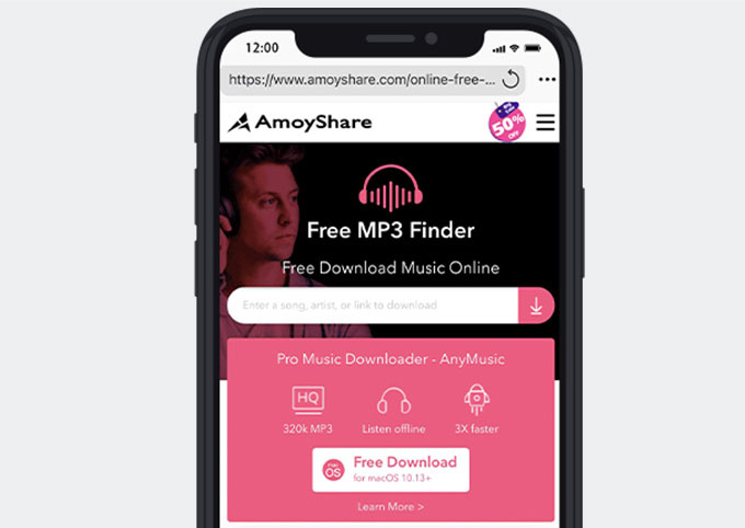 Free MP3 Finder - Meilleur site de téléchargement de MP3 pour téléphone mobile