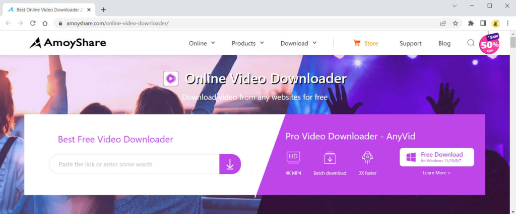 La mejor alternativa a 9xbuddy - Buscador de videos gratuito