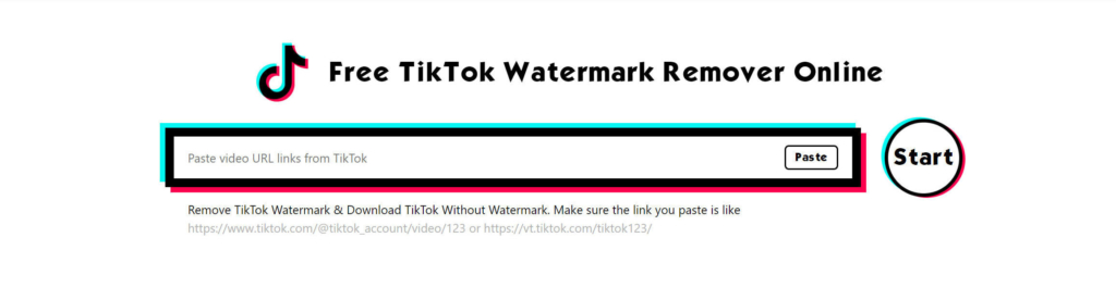 Wasserzeichen von TikTok online entfernen